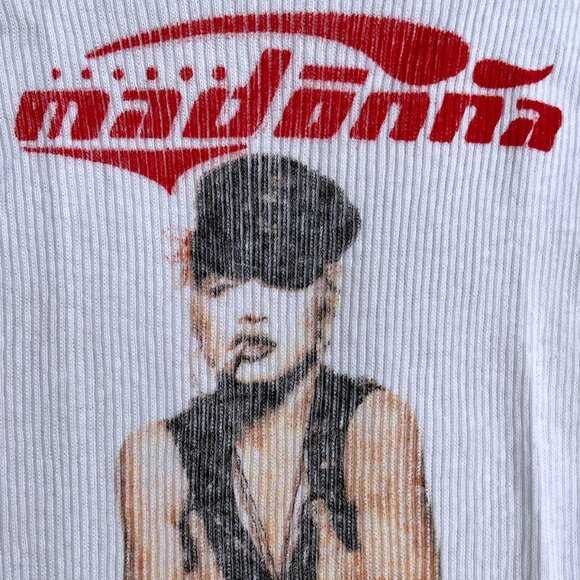 Madonna - Rare Photo Ribbed Tank - Picture 3 of 9